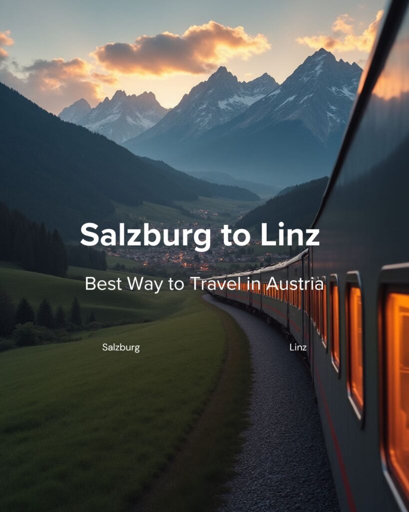 Salzburg to Linz Train Travel