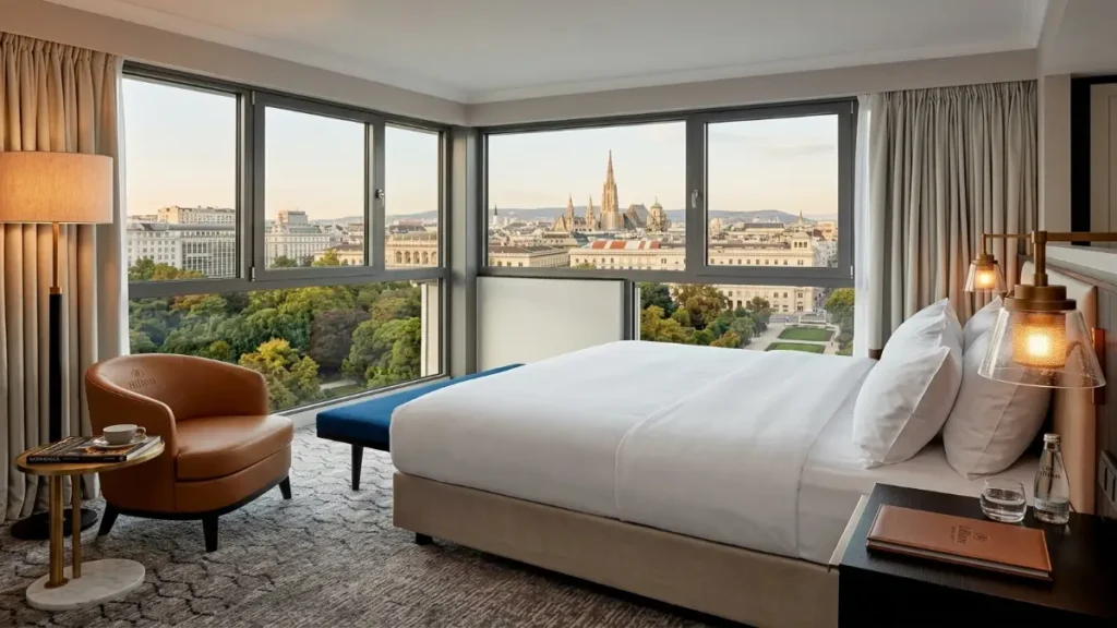 Room with city view at Hilton Vienna Park