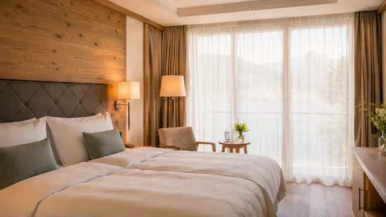 Cozy hotel room in Gmunden near Lake Traunsee